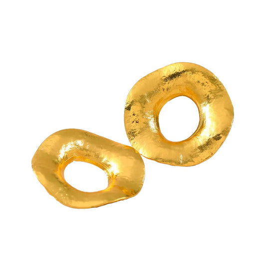 Gold Orbit Earrings