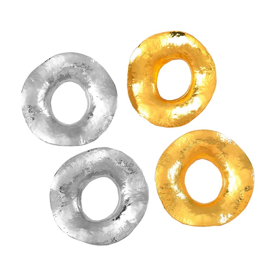 Gold Orbit Earrings