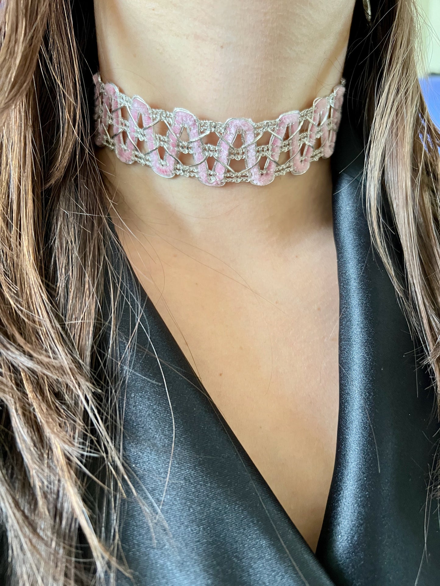 Momoiro Pink Choker