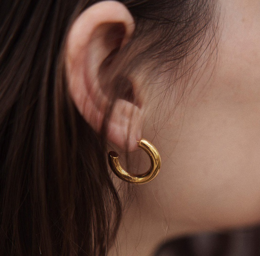 30mm Gold Anytime Hoops