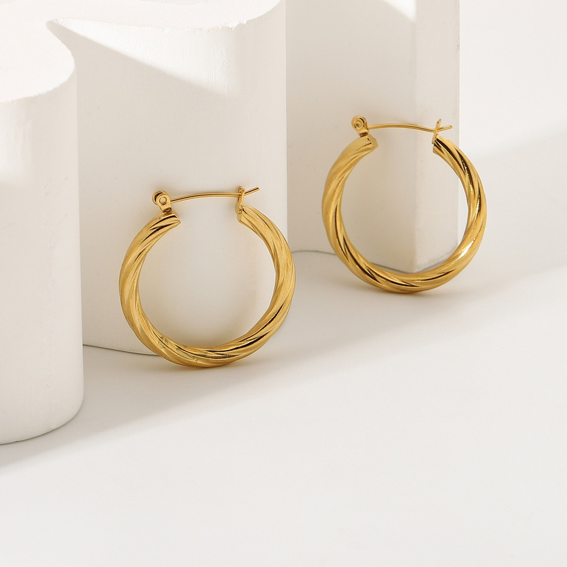 Romilly Twist Hoops